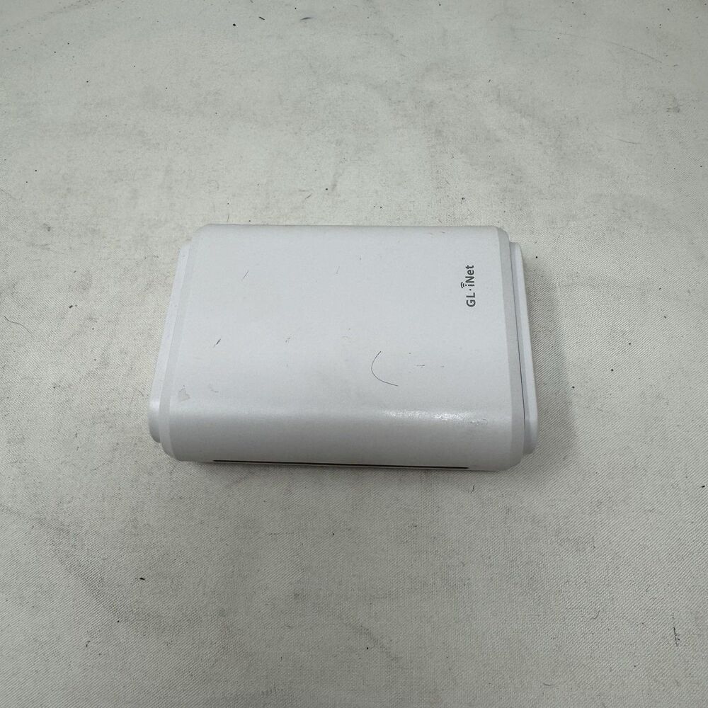GL.iNet GL-SFT1200 AC1200 Travel WiFi Router Dual-Band White 2-Port Unit Only